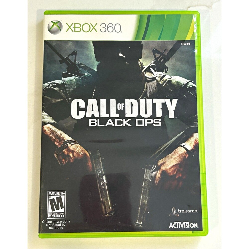 Xbox 360 Call of Duty: Black Ops Activision Shooter M NTSC-U/C Multiplayer 2010